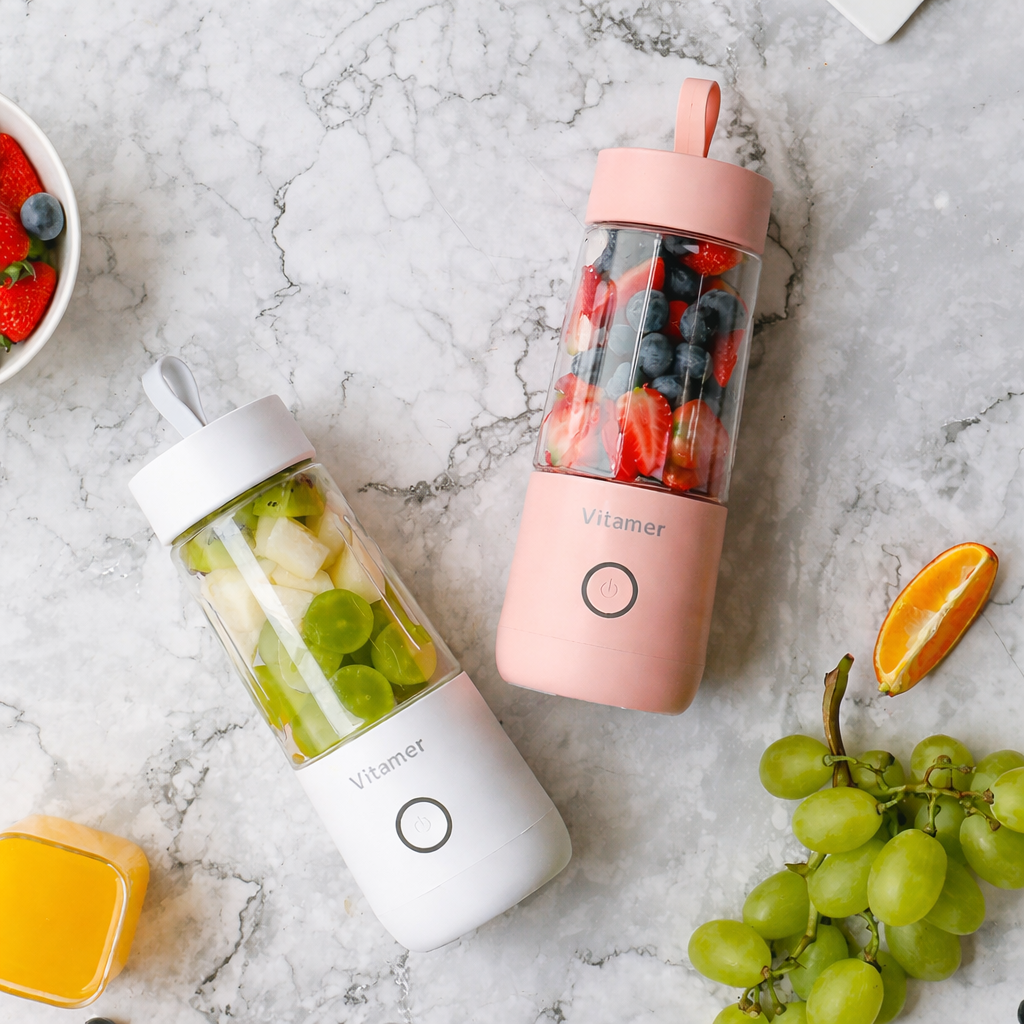 Nine Pigs Vitamin V – Tragbarer USB Entsafter & Smoothie Mixer