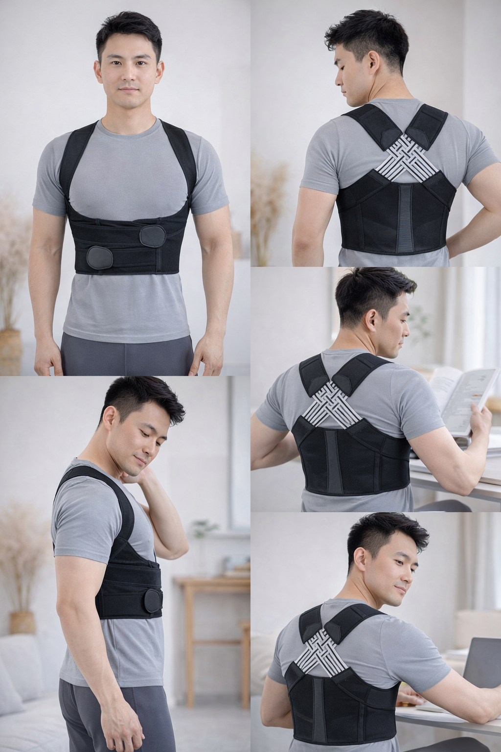 Haltungskorrektor Pro – Verstellbare Rückenstütze für aufrechte Haltung